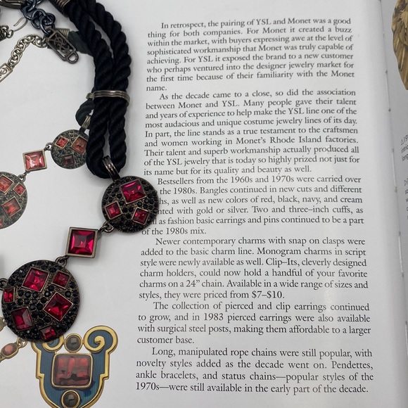 Vintage Rare ,Beautiful set of Saint Laurent vintage chokers - Picture 3 of 7